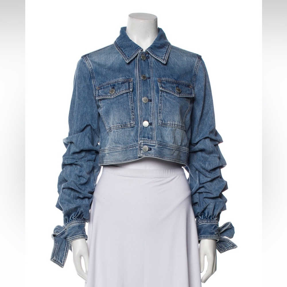 Alice + Olivia Blue Jean Jacket